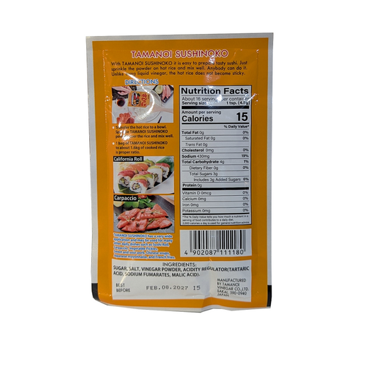 Sushi Rice Seasoning Mix (Tamanoi)