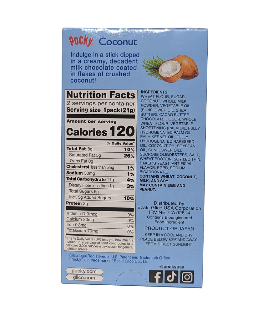 Pocky, Coconut