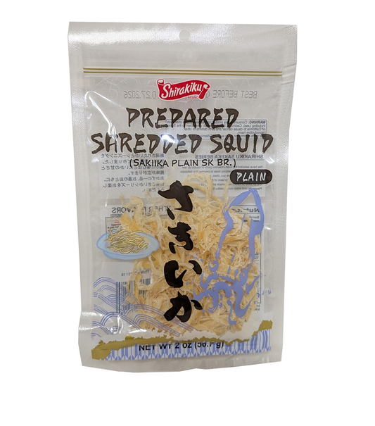 Sakiika, Shredded Calamari - Plain